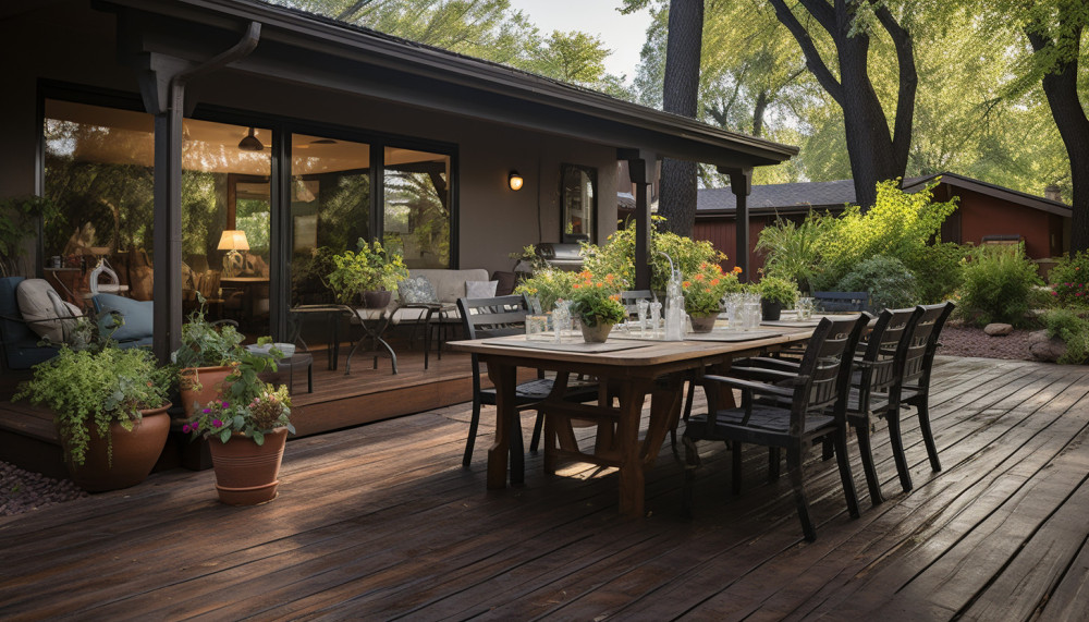 What choice should I make between a wooden and a concrete deck?